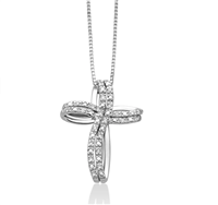 Collana Miluna Donna in Oro bianco CLD4296